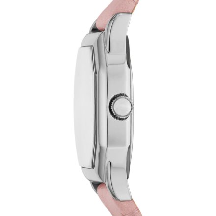 Fossil Harlow zegarek damski srebrny retro na różowym pasku ES5406