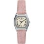Fossil Harlow zegarek damski srebrny retro na różowym pasku ES5406