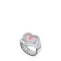 Fossil WATCH RING Zegarek Pierścionek serce srebrny ES5408