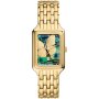 Fossil Raquel zegarek damski złoty z bransoletką i datownikiem ES5409