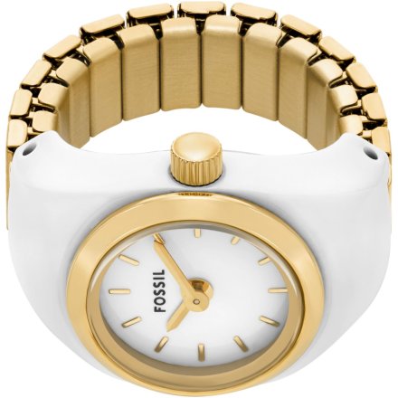 Fossil WATCH RING Zegarek Pierścionek złoty ES5412