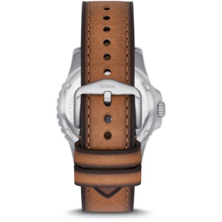 Fossil BLUE DIVE Zegarek Męski na brązowym pasku FS5946