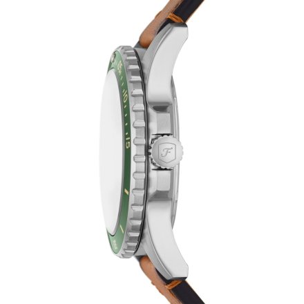 Fossil BLUE DIVE Zegarek Męski na brązowym pasku FS5946