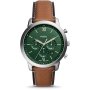 Fossil Neutra Chronograph Zegarek Męski na brązowym pasku FS5963