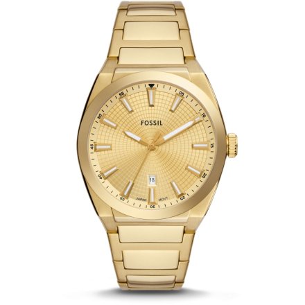 Fossil Everett Zegarek Męski Złoty na bransolecie FS5965