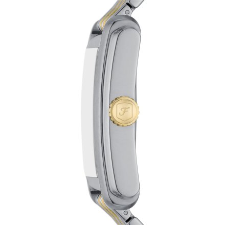 Fossil Carraway Zegarek Męski Srebrno-Złoty na bransolecie FS6010
