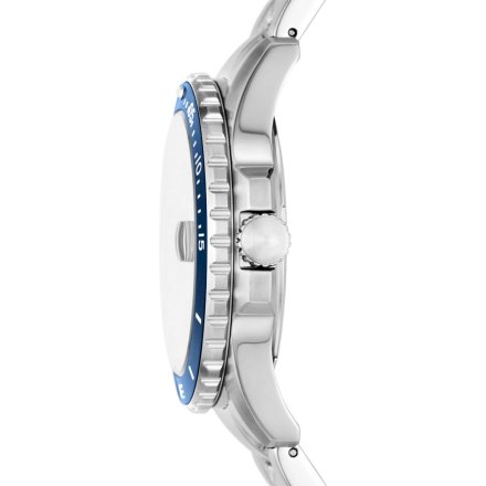 Fossil BLUE DIVE Zegarek Męski na srebrnej bransolecie FS6029