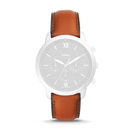 Brązowy pasek Fossil 22 mm do zegarek / smartwatch Fossil Neutra FS5453