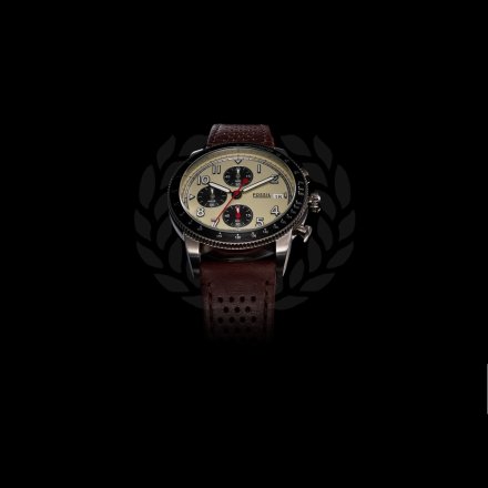 Fossil Sport Tourer Chronograph Zegarek Męski na brązowym pasku FS6042
