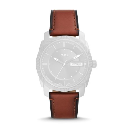 Brązowy pasek skórzany Fossil 22 mm Machine FS5900