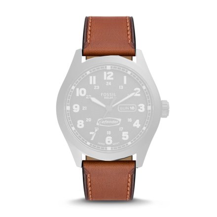 Czarny pasek Fossil 24 mm Defender FS5978