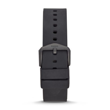Czarny pasek do zegarka / smartwatcha Fossil HR Collider 22mm FTW7010