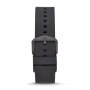 Czarny pasek do zegarka / smartwatcha Fossil HR Collider 22mm FTW7010