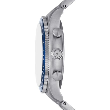 Fossil Sport Tourer Zegarek Męski na srebrnej bransolecie FS6047