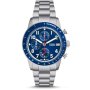 Fossil Sport Tourer Zegarek Męski na srebrnej bransolecie FS6047