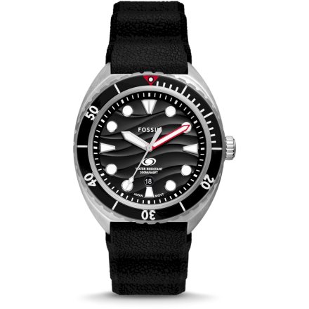Fossil Breaker Zegarek Męski na czarnym pasku FS6062