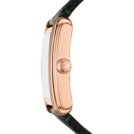 Fossil Carraway Zegarek Męski Złoty na zielonym pasku FS6077