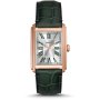 Fossil Carraway Zegarek Męski Złoty na zielonym pasku FS6077
