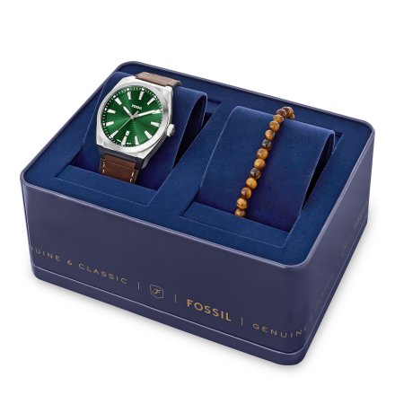 Fossil Everett Zestaw Zegarek Męski + Bransoletka FS6080SET