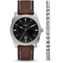 Fossil Machine Zestaw Zegarek Męski + Bransoletka FS6081SET