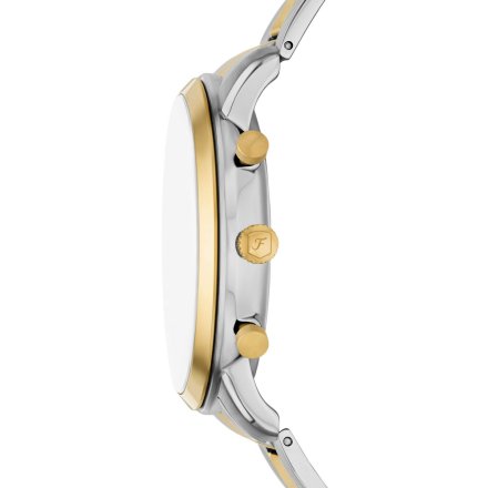 Fossil Neutra Chronograph Zegarek Męski srebrno-Złoty na bransolecie FS6112