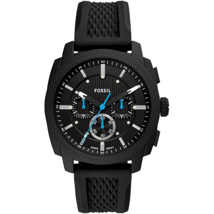 Fossil Machine Chronograph Zegarek Męski na czarnym pasku FS6099