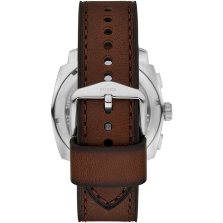 Fossil Machine Chronograph Zegarek Męski na brązowym pasku FS6100