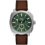 Fossil Machine Chronograph Zegarek Męski na brązowym pasku FS6100