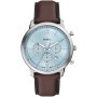 Fossil Neutra Chronograph Zegarek Męski na brązowym pasku FS6109