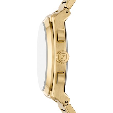 Fossil Everett Chronograph Zegarek Męski Złoty na bransolecie FS6119