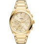 Fossil Everett Chronograph Zegarek Męski Złoty na bransolecie FS6119