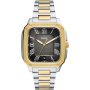 Fossil Crosby Zegarek Męski Srebrno-Złoty na bransolecie FS6123