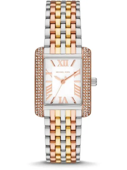 Michael Kors Emery MK4744 zegarek damski prostokąt na bransolecie