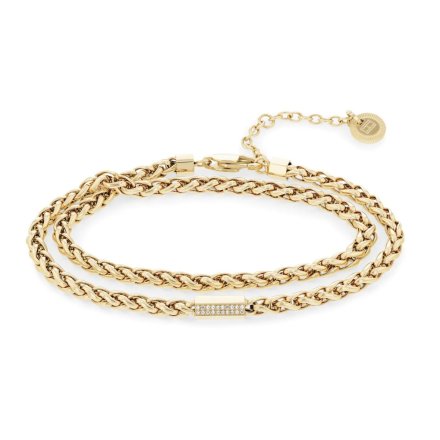 Tommy Hilfiger Snake bransoletka damska złota 2780876