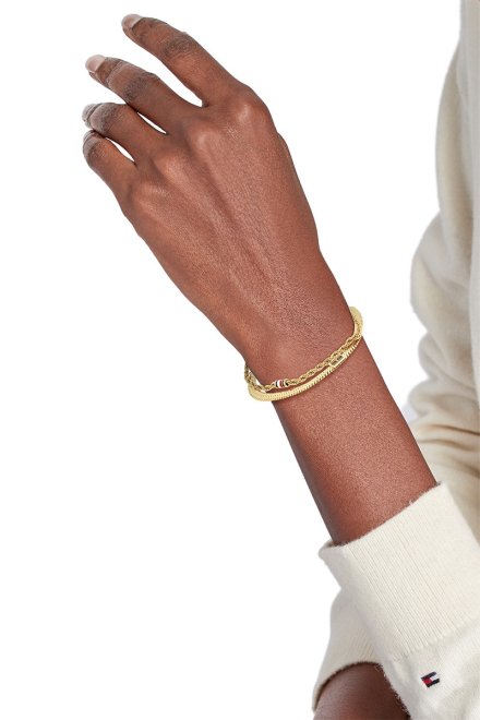 Tommy Hilfiger bransoletka damska złota 2780982