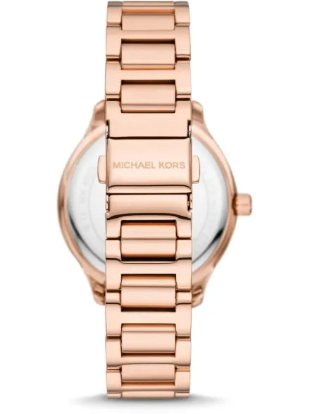 Michael Kors Sage MK4806 różowozłoty zegarek damski z masą perłową na tarczy