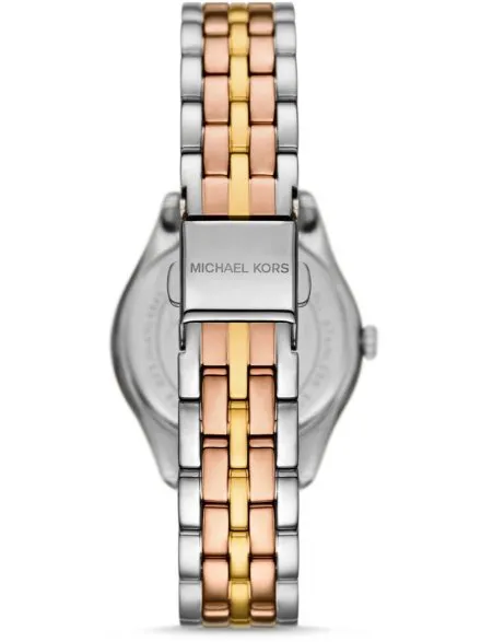 Michael Kors Harlowe MK4846 wielokolorowy zegarek damski z masą perłową