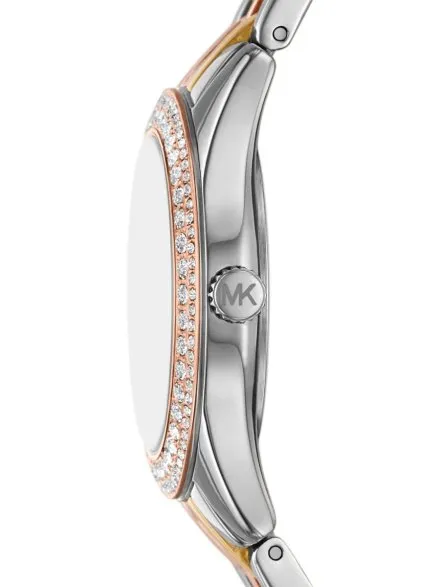 Michael Kors Harlowe MK4846 wielokolorowy zegarek damski z masą perłową