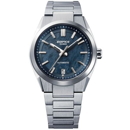 Zegarek Casio Edifice Automatyczny zegarek męski na bransolecie z granatową tarczą EFK-100D-2AER