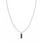 Tommy Hilfiger Semi Precious naszyjnik męski srebrny 2790542