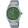 Zegarek Casio Edifice Automatyczny zegarek męski na bransolecie z zieloną tarczą EFK-100D-3AER