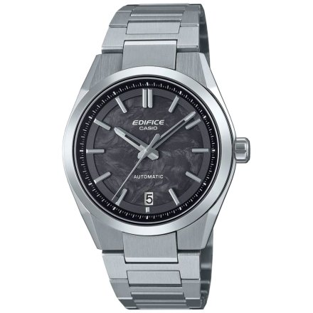 Zegarek Casio Edifice Automatyczny zegarek męski na bransolecie z czarną tarczą EFK-100CD-1AER
