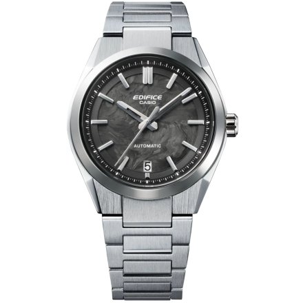 Zegarek Casio Edifice Automatyczny zegarek męski na bransolecie z czarną tarczą EFK-100CD-1AER