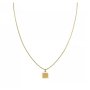 Tommy Hilfiger Iconic Square naszyjnik męski złoty 2790544