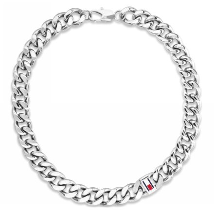 Tommy Hilfiger Wild naszyjnik męski srebrny 2790635