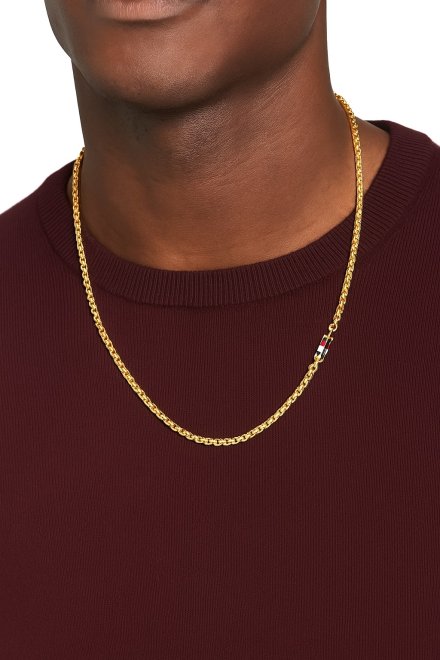 Tommy Hilfiger Bruce Chain naszyjnik męski złoty 2790651