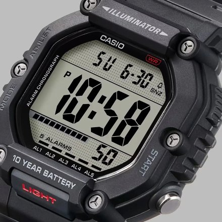Zegarek Casio Męski Timeless na czarnym pasku AE-1600H-1AVEF