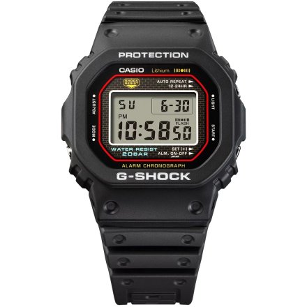 Zegarek Casio Męski G-SHOCK na czarnym pasku DW-5000R-1AER
