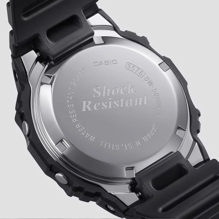 Zegarek Casio Męski G-SHOCK na czarnym pasku DW-5000R-1AER