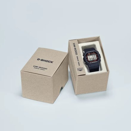 Zegarek Casio Męski G-SHOCK na czarnym pasku DW-5000R-1AER